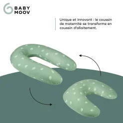 Coussin de maternité B.Love 2 en 1 Wind Vert