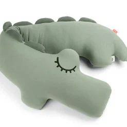 Coussin de maternité et d'allaitement Croco Vert