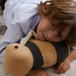 Coussin lavable Buzzy Abeille (14 x 36 cm)