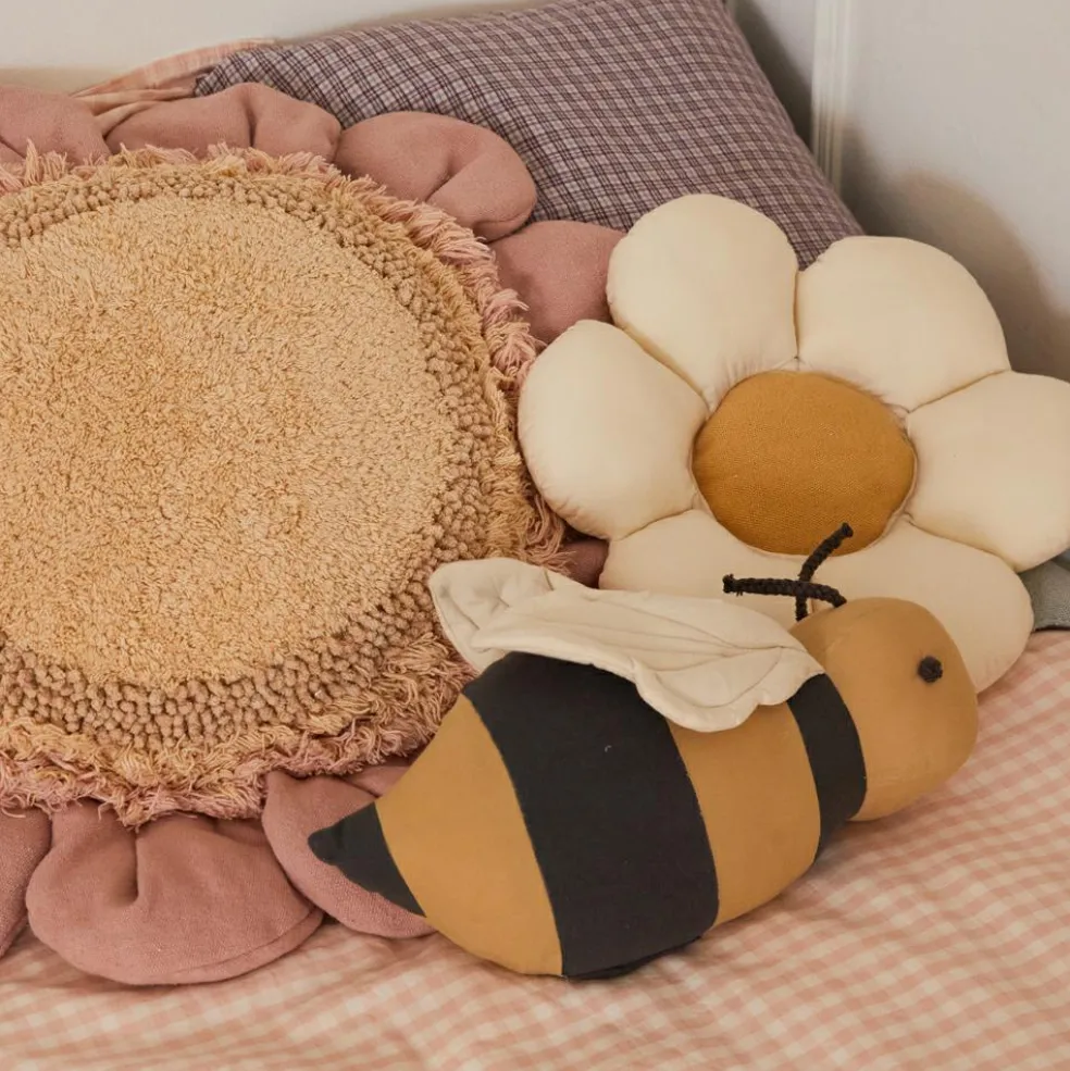 Coussin lavable Little Daisy (Ø 35 cm)