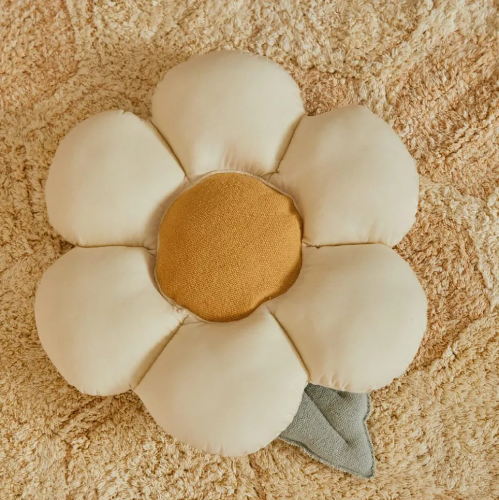 Coussin lavable Little Daisy (Ø 35 cm)