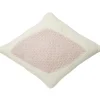 Coussin losange Candy Vanilla rose (30 x 40 cm)