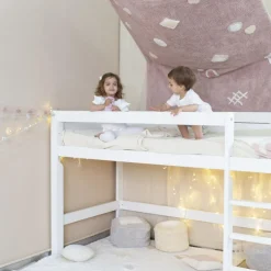 Coussin losange Candy Vanilla rose (30 x 40 cm)