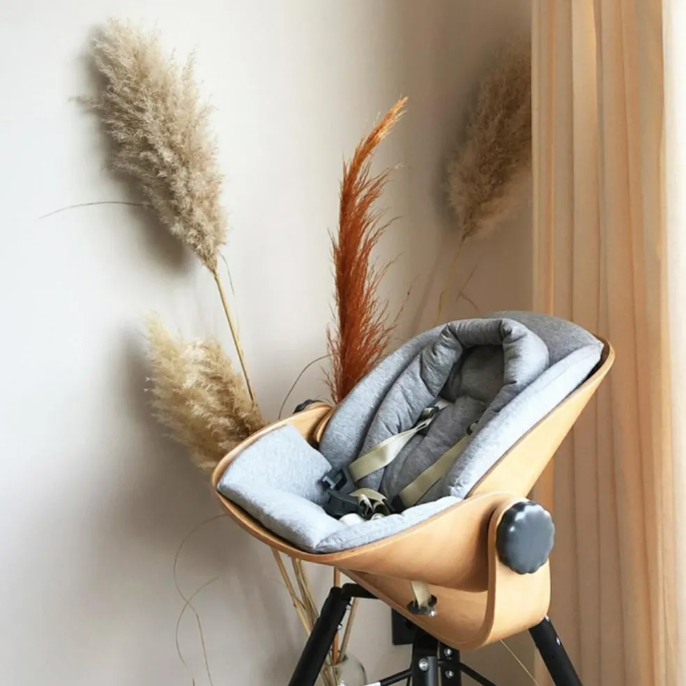 Coussin réducteur naissance pour chaise haute Evolu Newborn gris