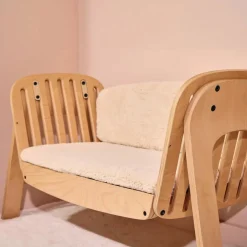 Coussins pour banquette Kodo Fur Milk