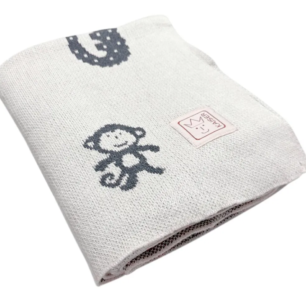 Couverture Animal en tricot (80 x 100 cm)