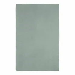 Couverture Basic knit vert d'eau (100 x 150 cm)