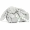 Couverture bébé Bashful Lapin Silver (70 cm)