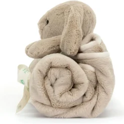 Couverture bébé Bashful Lapin beige (70 cm)