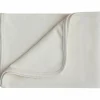 Couverture bébé côtelée Ivory (90 x 90 cm)