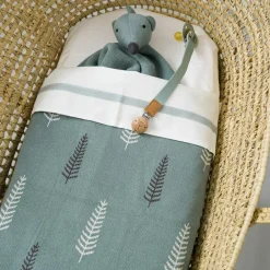 Couverture bébé en coton bio Forest (80 x 100 cm)