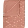Couverture bébé en coton Oiseau (80 x 100 cm)