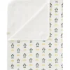 Couverture bébé en coton Pingouin (80 x 100 cm)