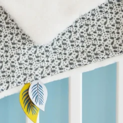 Couverture bébé en polaire Yoca le koala blanc (70 x 100 cm)