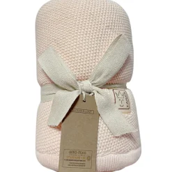 Couverture bébé polaire crème (80 x 80 cm)