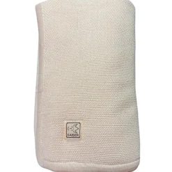 Couverture bébé polaire crème (80 x 80 cm)