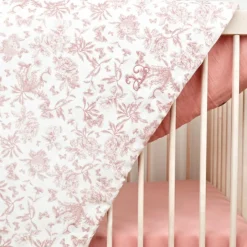 Couverture bébé Toile de Jouy (80 x 100 cm)