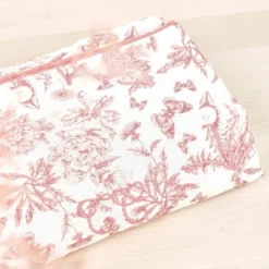 Couverture bébé Toile de Jouy (80 x 100 cm)