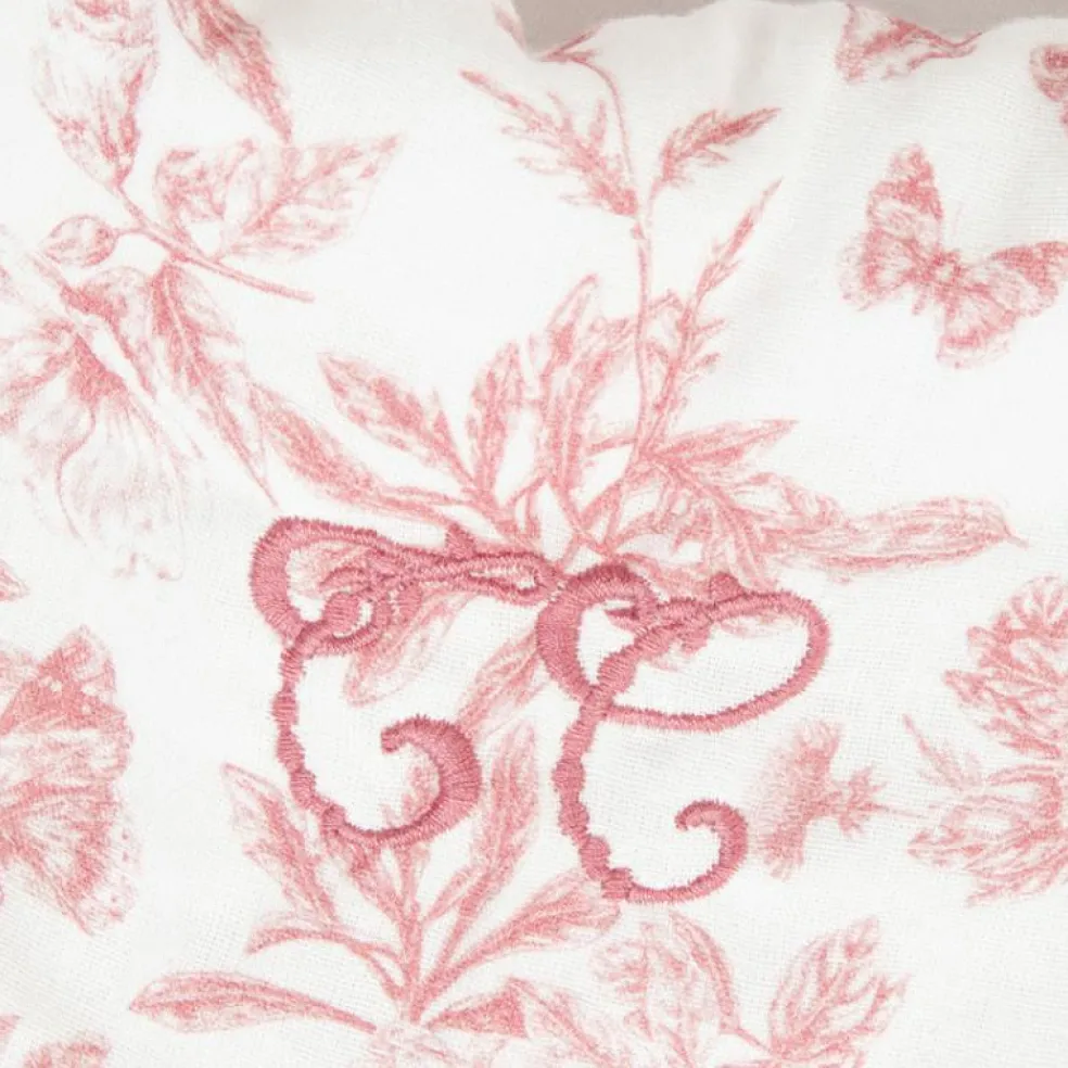 Couverture bébé Toile de Jouy (80 x 100 cm)
