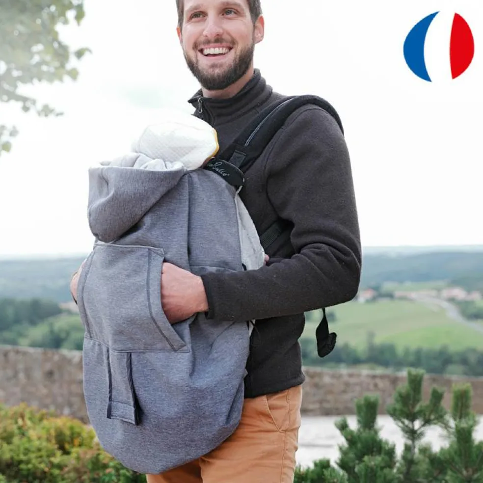 Couverture de portage 3 en 1 gris