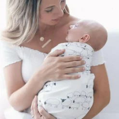 Couverture d'emmaillotage Mouton