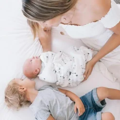 Couverture d'emmaillotage Mouton