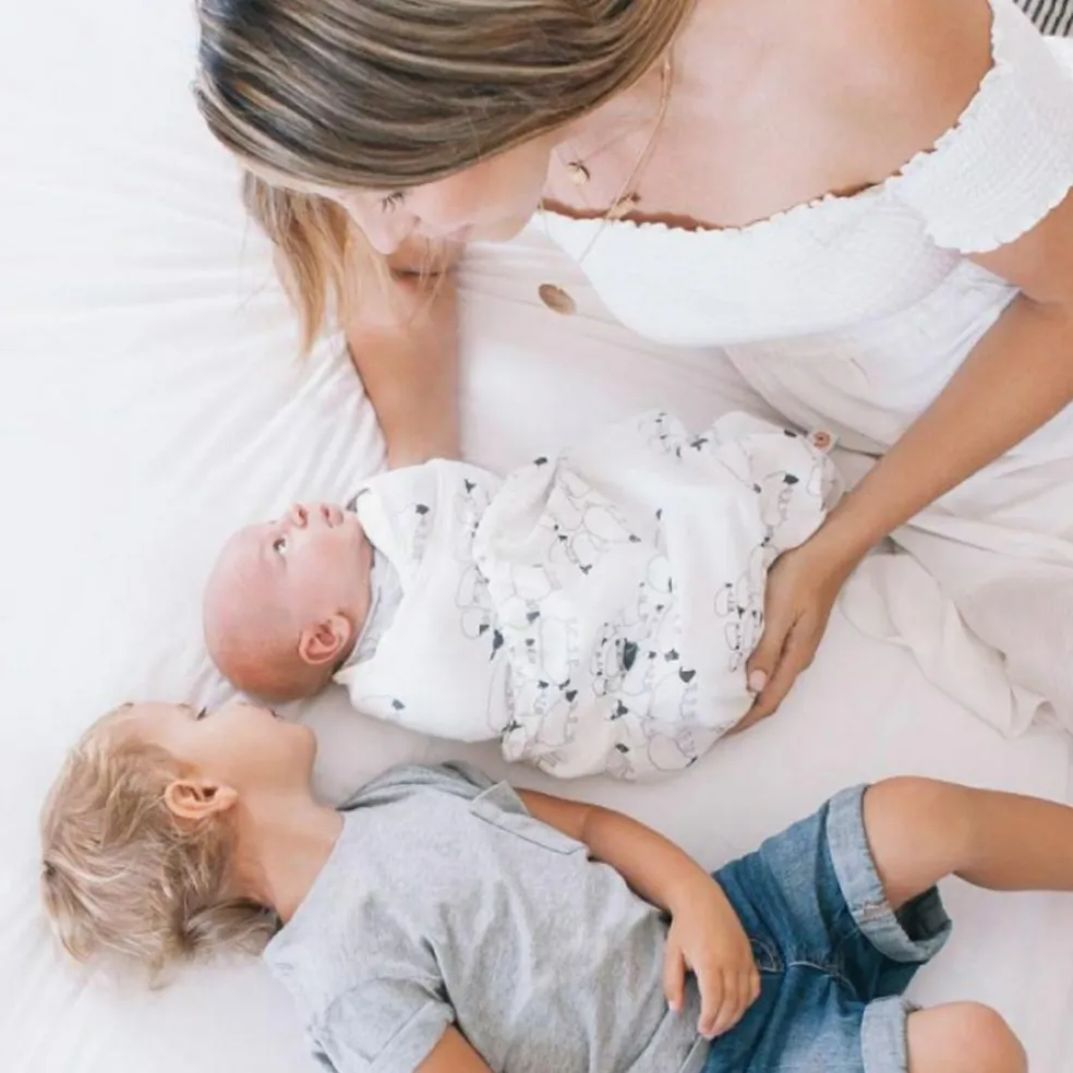 Couverture d'emmaillotage Mouton