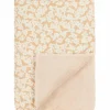 Couverture d'hiver en mousseline double Wabi-sabi Golden brown sakura