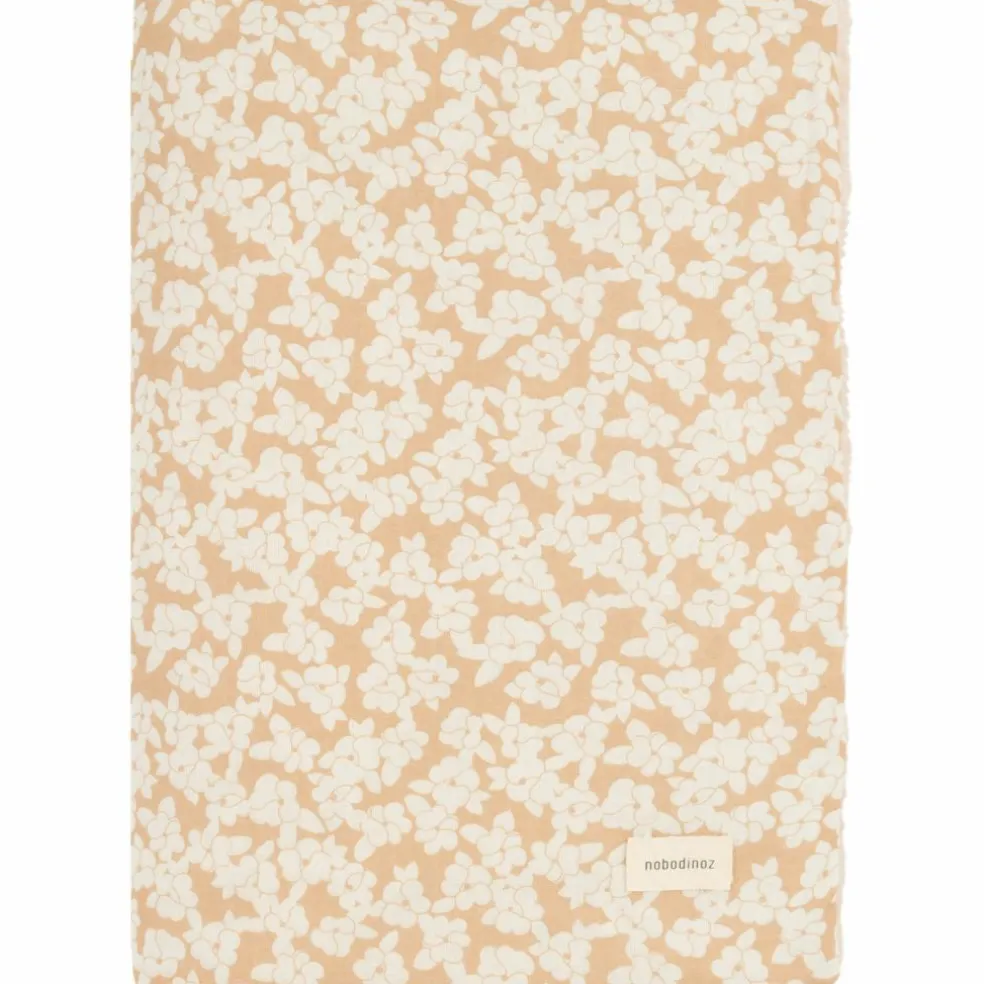 Couverture d'hiver en mousseline double Wabi-sabi Golden brown sakura
