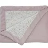 Couverture double face Lilas (75 x 100 cm)