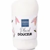 Couverture douceur blanc (70 x100 cm)