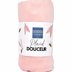 Couverture douceur rose (70 x100 cm)