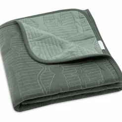 Couverture en coton Jungle Jambo Ash Green-Laurel (75 x 100 cm)