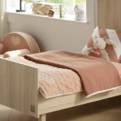 Couverture en coton Petit Cœur (75 x 100 cm)