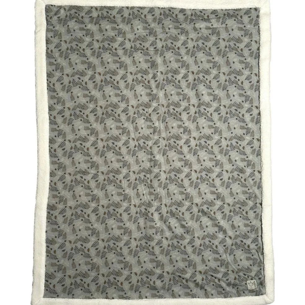 Couverture en jersey Blanket Winter forrest green