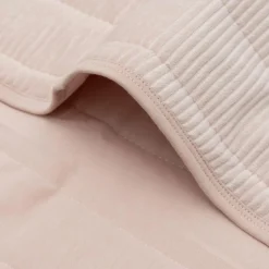 Couverture en jersey Velvet Rib Wild Rose (75 x 100 cm)
