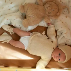 Couverture en mousseline de coton Tam Tam (75 x 100 cm)