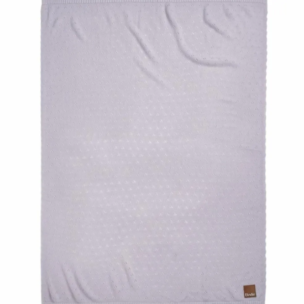 Couverture en pointelle Lavender Love