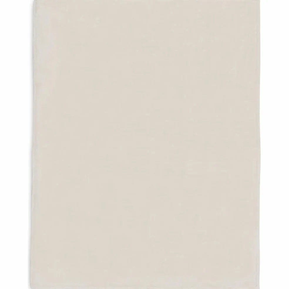 Couverture en polaire Basic Knit Oatmeal (100 x 150 cm)