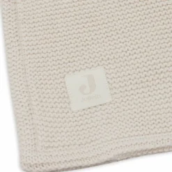 Couverture en polaire Basic Knit Oatmeal (100 x 150 cm)