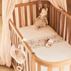 Couverture en polaire Basic Knit Oatmeal (100 x 150 cm)