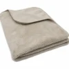 Couverture en polaire Basic Warm Sand (100 x 150 cm)