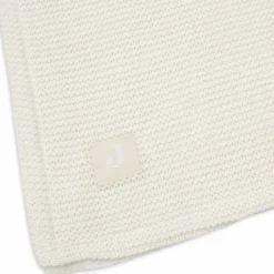Couverture en polaire Basic Knit Ivory (75 x 100 cm)