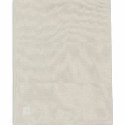 Couverture en polaire Basic Knit Oatmeal (75 x 100 cm)
