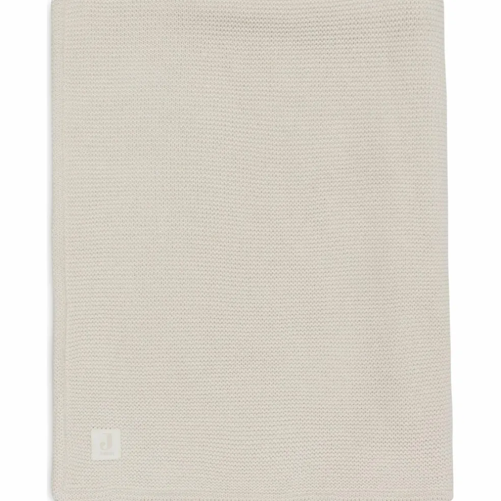 Couverture en polaire Basic Knit Oatmeal (75 x 100 cm)