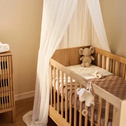 Couverture en polaire Box Knit Milky Coffee (75 x 100 cm)