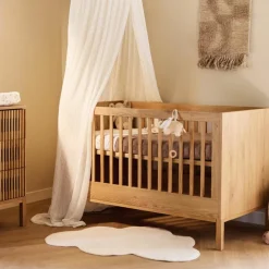 Couverture en polaire Box Knit Milky Coffee (100 x 150 cm)