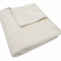 Couverture en polaire Cosy Knit Ivory (100 x 150 cm)