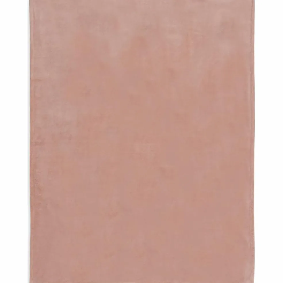 Couverture en polaire Cosy Knit Wild Rose (75 x 100 cm)