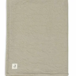 Couverture en polaire Soft Waves Olive Green (75 x 100 cm)
